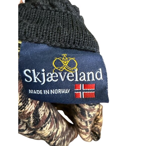 Skjaeveland of Norway Vintage Fair Isle Cardigan Sweater Pure Wool Nordic EUC - Picture 5 of 6